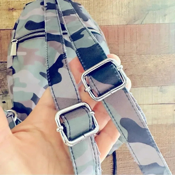 NWOT Rebecca Minkoff Julian Nylon Camo Backpack - Picture 10 of 14